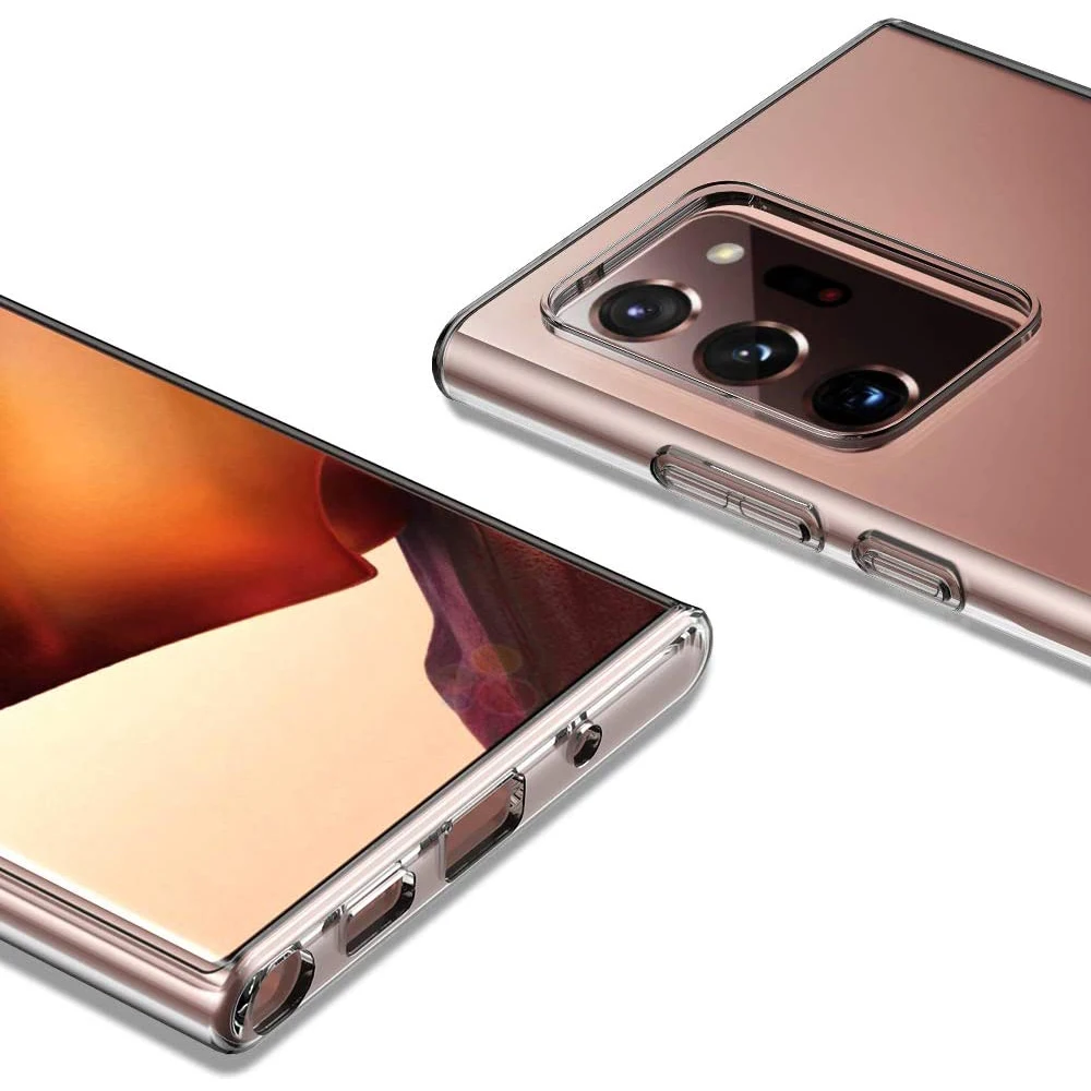 Clear Soft Case For Samsung Galaxy Note 20 Ultra Note 8 9 10 Plus Transparent Silicone Full Cover Phone Case Thin