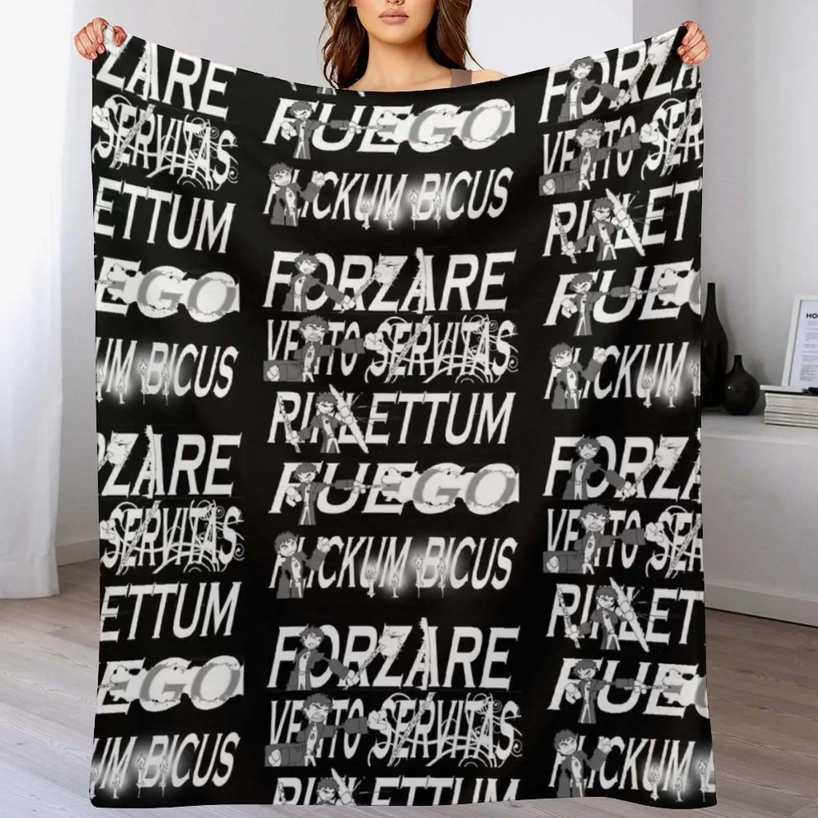 

Dresden Files - Spells Throw Blanket Cute Plaid bed plaid warm winter Luxury Throw Blankets