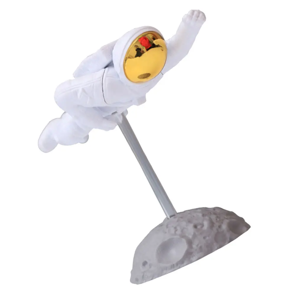 

Resin Flying Astronaut Statue Decor Compact Desktop Ornament Home Office Living Room Decoration Astronaut Statue Decor