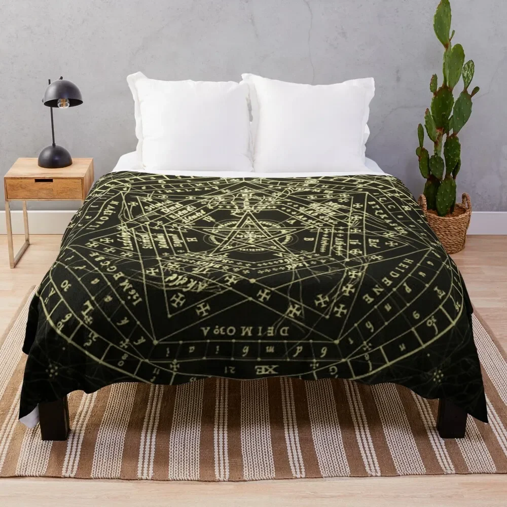 Enchanting Magik Circle: Mystical Art for Your Everyday Throw Blanket heavy to sleep For Sofa Thin Bed Fashionable Blankets