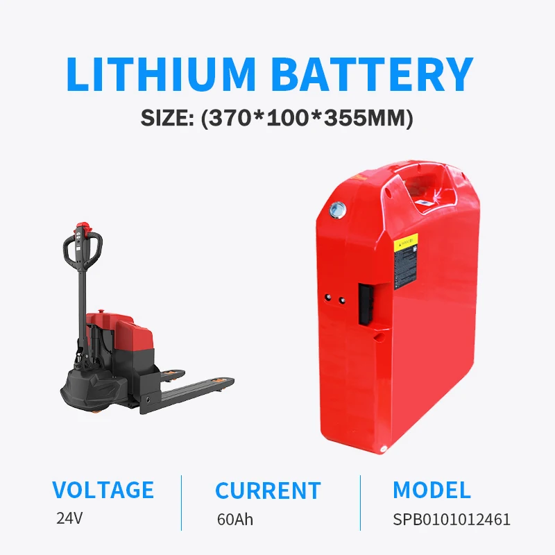 

Красный литий-аккумулятор 24 В 60 Ач LiFePO4 литий-ионный аккумулятор для HeLi CBD15J-LI-S/Longgong CBD15-E1C1L/Tailifu