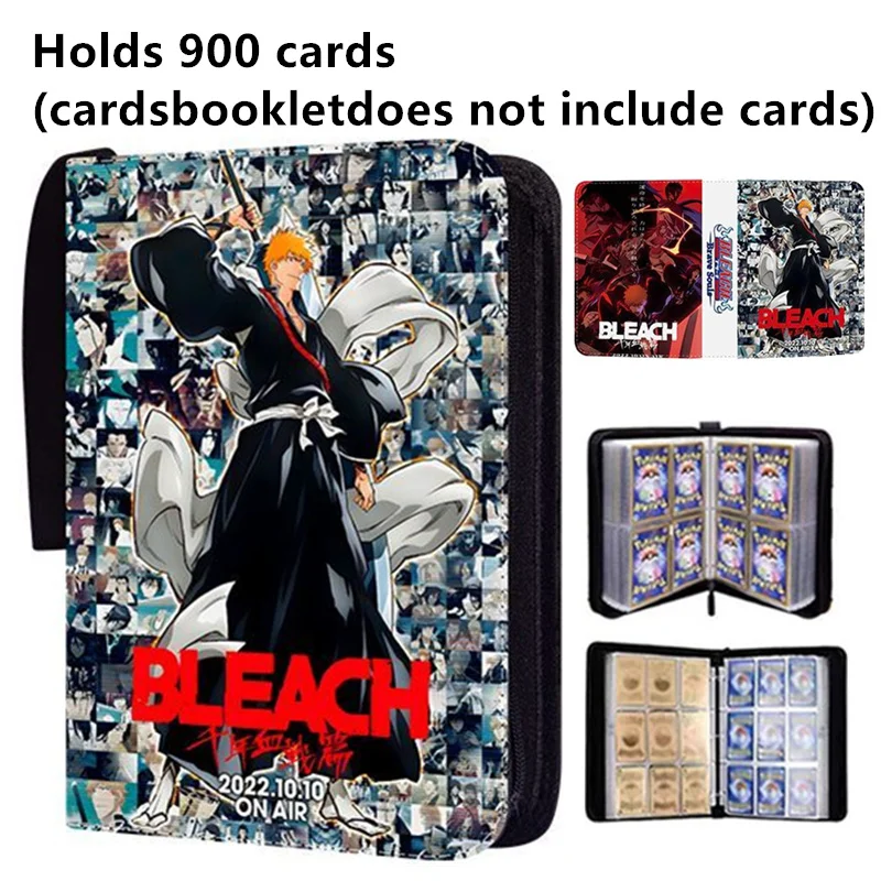 400/900pcs BLEACH Card Album Book Folder 4/9 Card Slots