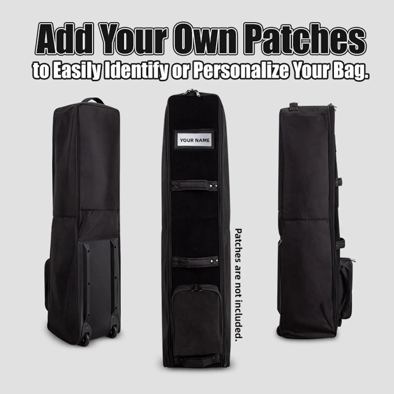 

Golf Travel Bag for Airlines for Airport Wear Resistant Club Protection Carrying Handle Water Resistant Golf Club Travel Case