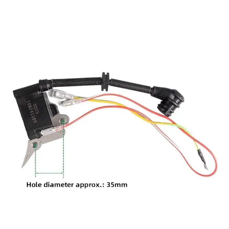 FOR logging saw chain saw 2500 high-voltage package ignition coil [Large Hole M5] accessories