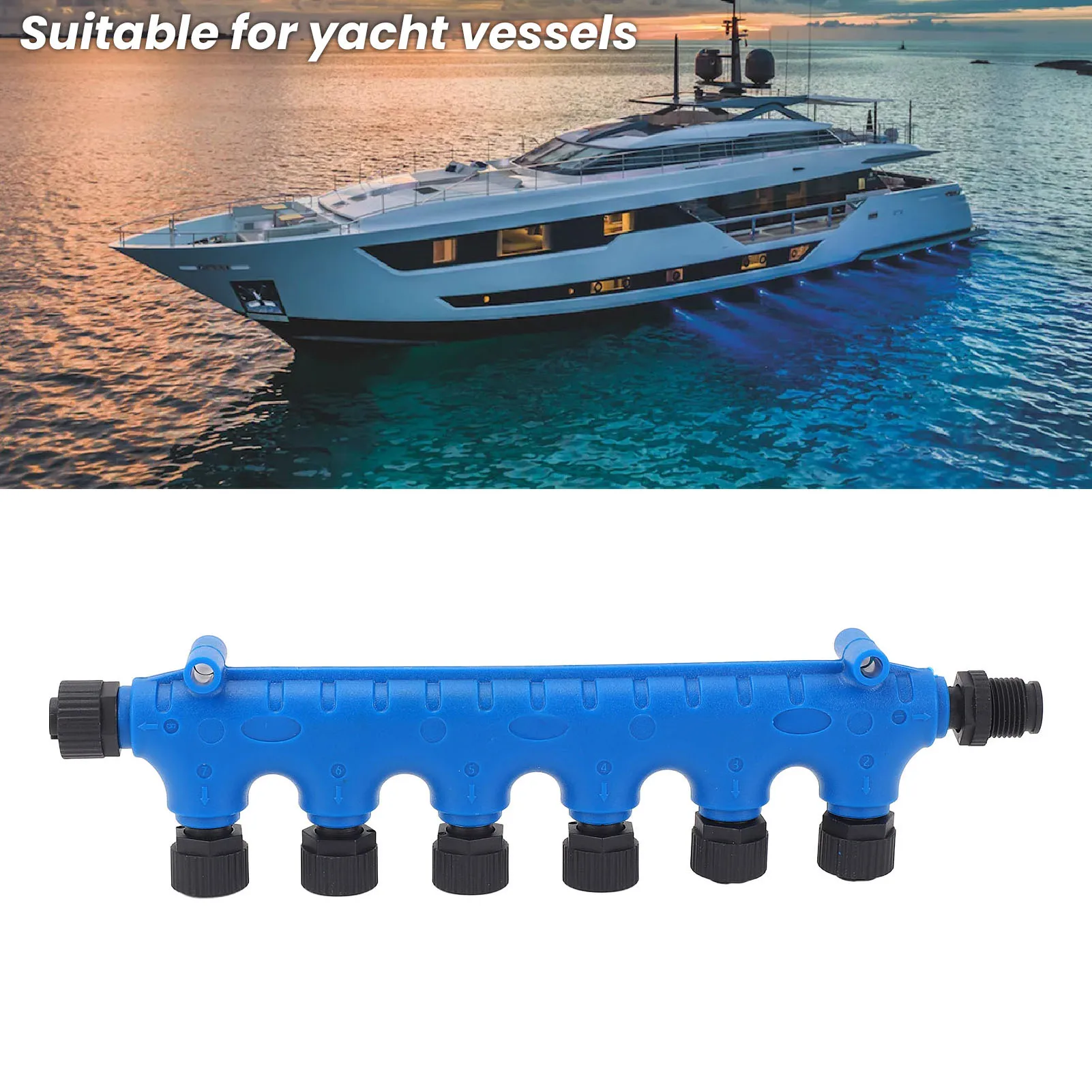 

for NMEA2000 6 Port T Connector M12 5 Pin 22AWG IP67 Water Resistant Stable Connection for Lowrance Networks