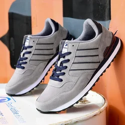 2023 Men Causal Shoes Light Running Shoes Lac-up Flats Breathable Outdoors Fashion Sneakers Comfortable Men Vulcanize Shoes