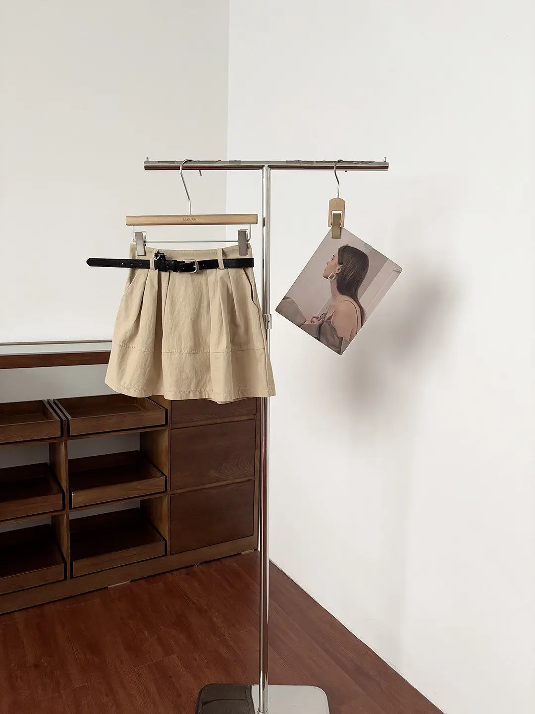 53 khaki (with belt) l