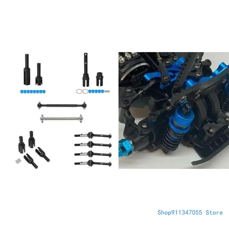 

High Performances Universal Joints Darive Shafts for 1/10 Scale Model Car Simulated Car Joint Cup Upgrades Drop shipping