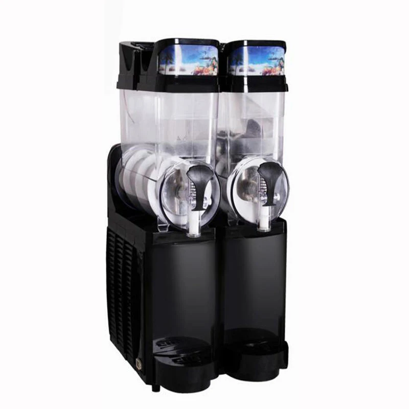 

Electric Snow Melting Machine Single Tanks Sand Ice Slushy Making Ice Cream Smoothie Slush Machines