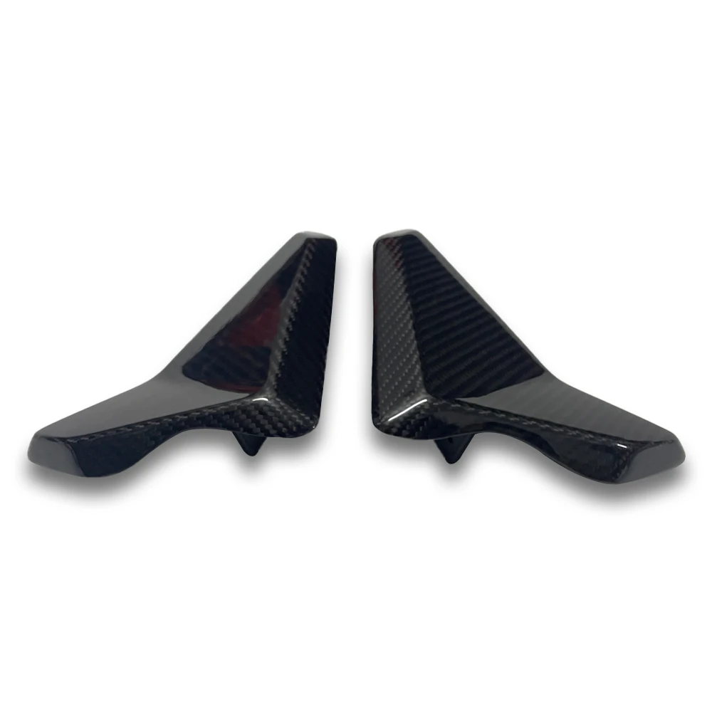 For Triumph Street Triple 765RS 23+ Carbon fiber radiator outer panel decorative slider motorcycle accessory decorative cover