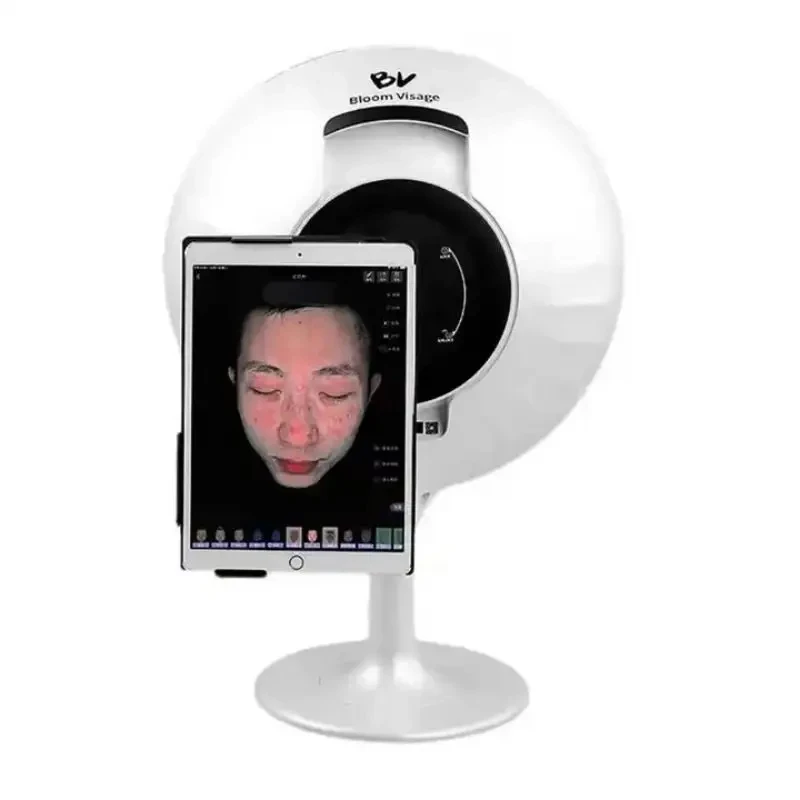 BV Bloom Skin Analyzer AI 3D Intelligent Facial Scanner 5 Mode 12M Pixel High-Resolution Comprehensive Diagnosis Beauty Device