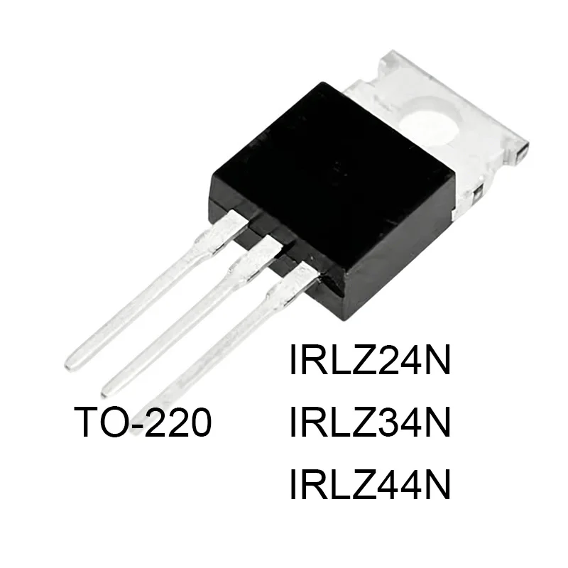 10PCS IRLZ24 IRLZ24N IRLZ34 IRLZ34N IRLZ44 IRLZ44N N-Channel MOSFET TO-220 Field Effect Transistor