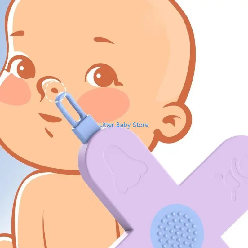 

N80C 4-in-1 Designed Nose Digging Spoon Ear Pick Nails Cleaner Nasal Cavity Cleaner