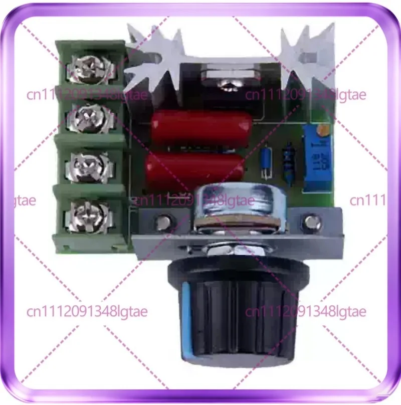 5-10pcs 2000W SCR governor, motor 220V high power, voltage regulator, dimming and temperature control module, with switch