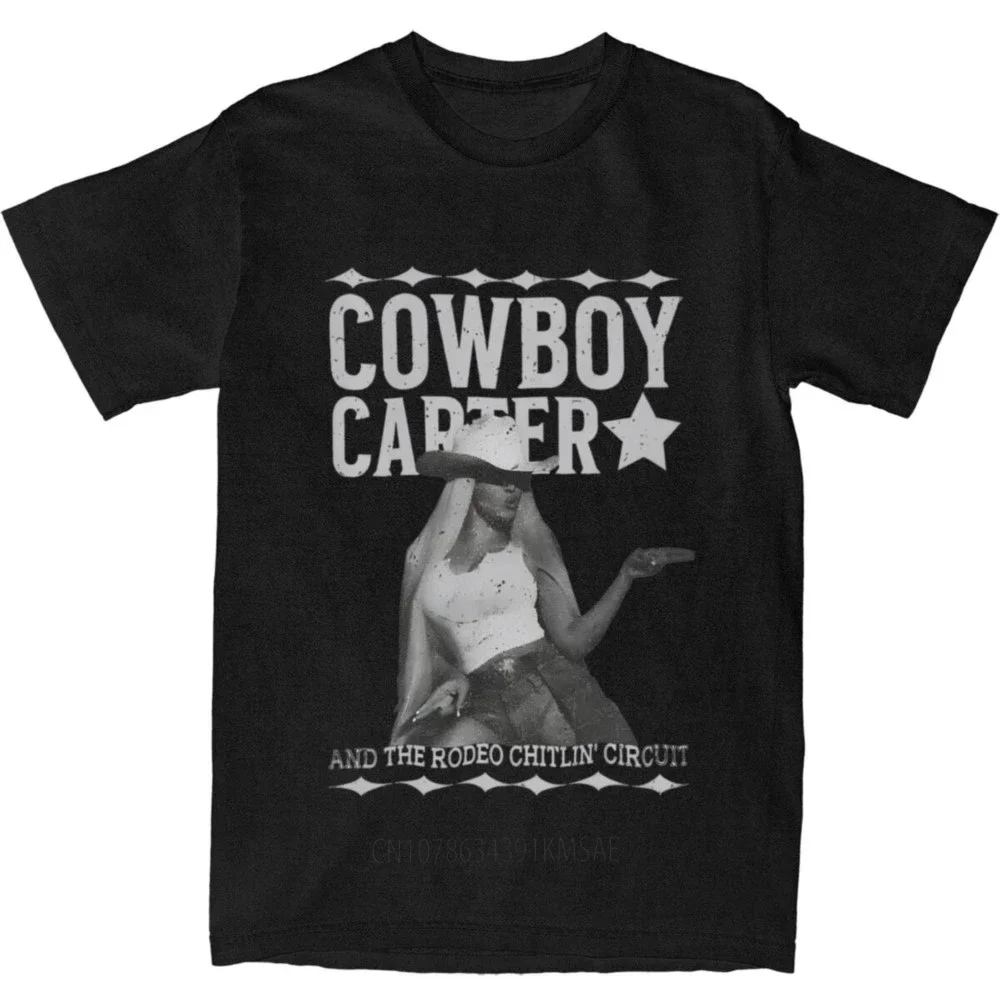 Beyonce Cowboy Carter Merch Shirt for Men Women The Rodeo Chitlin Circuit Funny  Cotton Printed Tee