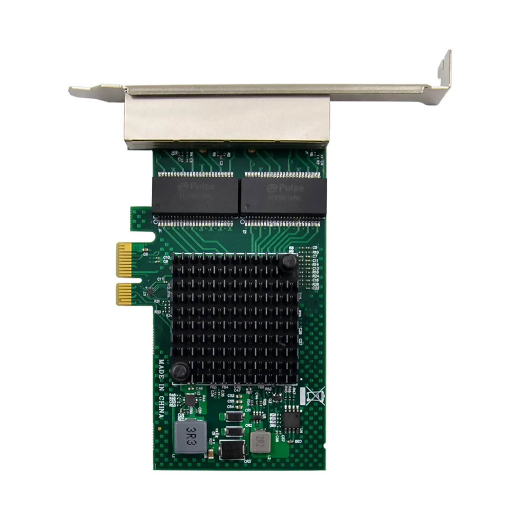Adaptador de red ABFN-BCM5719 PCI-E X1 Tarjeta de red Gigabit de 4 puertos Adaptador de servidor Ethernet Adaptador de tarjeta de red PCI-E