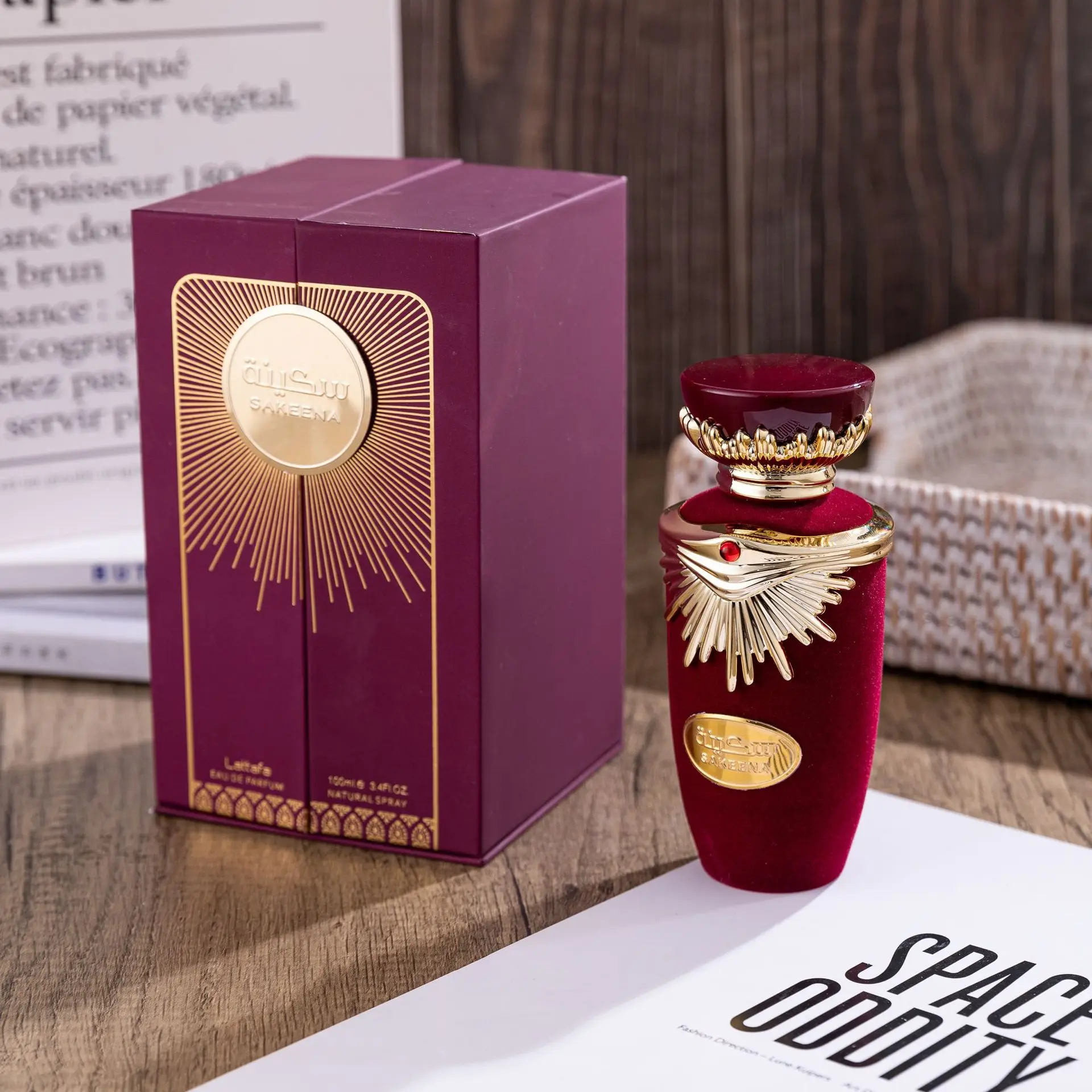 100ml 아랍 향수 오리지널 여성 남성용 과일향 오드뚜왈렛 지속력 좋은 바디 스프레이 과일 플로럴 노트 향수