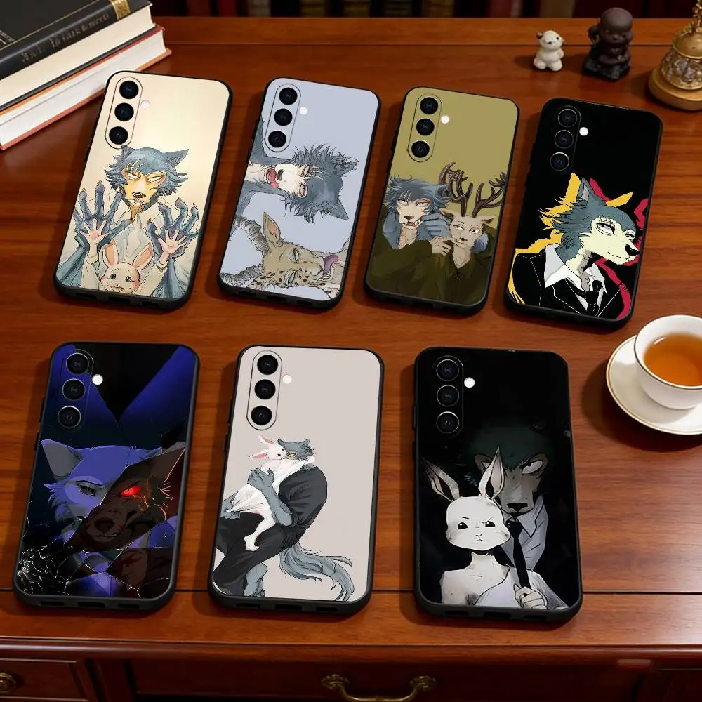 Funda de teléfono Manga B-Beastars para Samsung Galaxy A73,A72,A71,A70,A53,A52,A51, otras fundas negras suaves