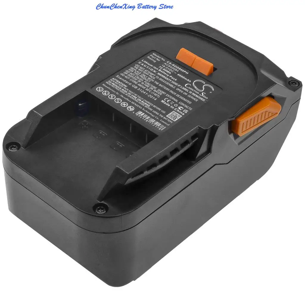 Cameron Sino 4000mAh Battery for AEG BFL 18,BHO 18,BKS 18,BMS 18C,BS 18C,BS 18G,BSB 18,BSB 18 G,BSB 18 LI,BSB 18 STX,BSS 18C