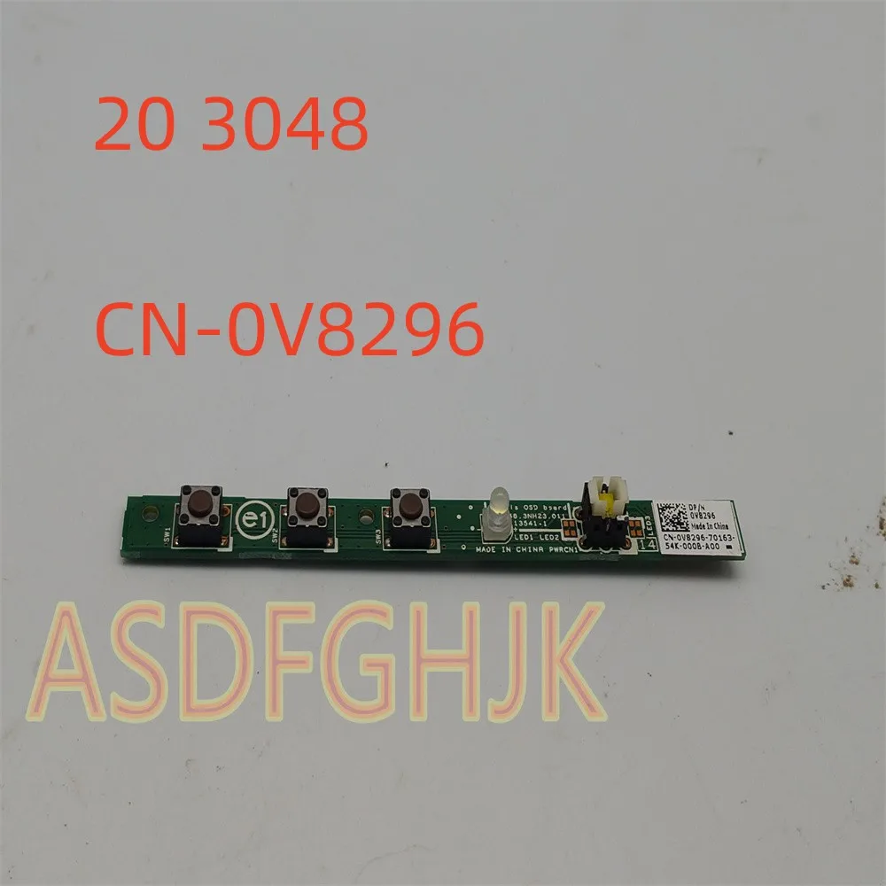 For DELL AIO Inspiron 20 3048 Series Media Power Buttons Board V8296 0V8296 CN-0V8296 Tested Fast Shipping