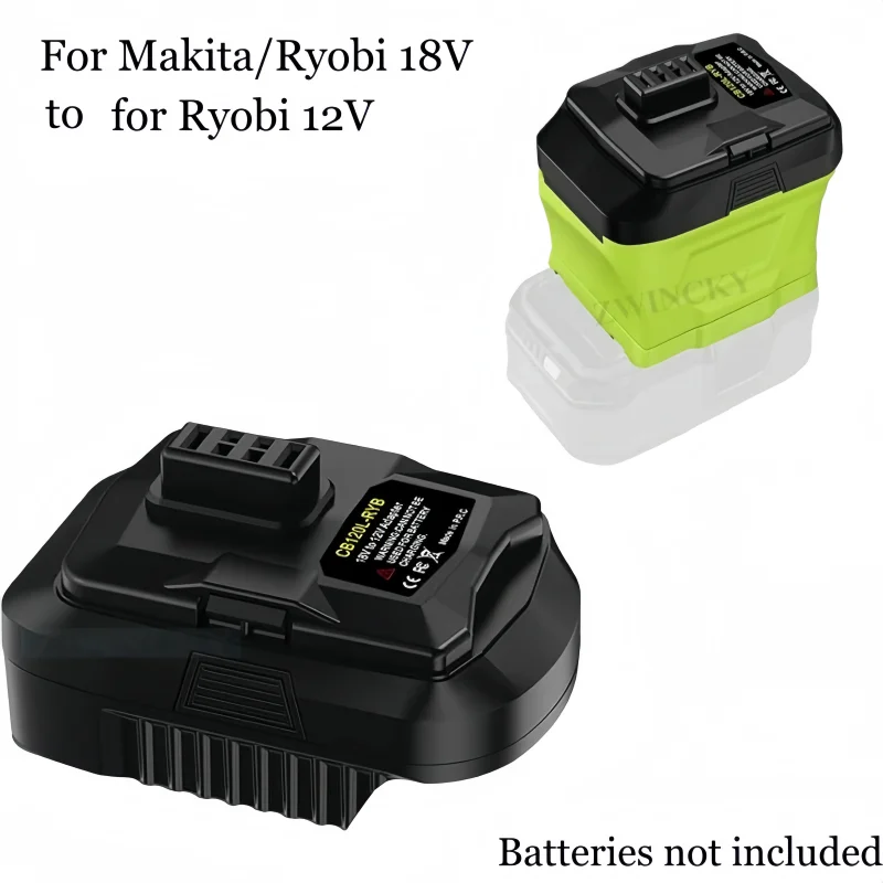 

New adapter converter for Makita/Ryobi 18V lithium battery can be converted to for Ryobi 12V lithium battery power tools