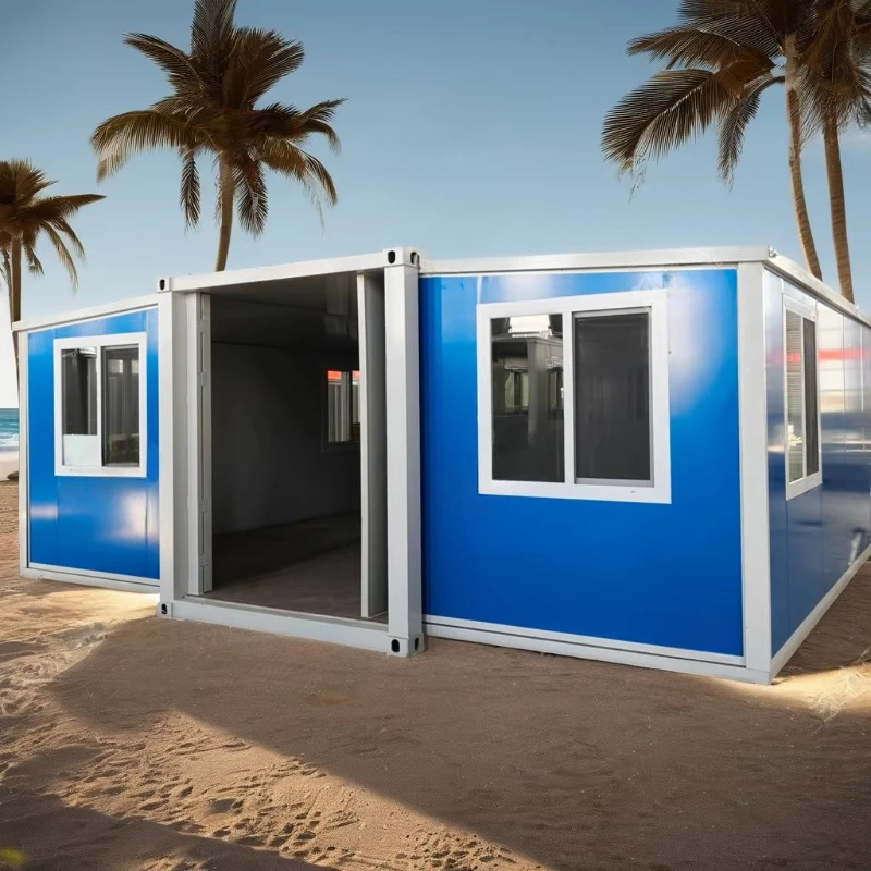 Office Prefab Kitchen Container Expandable Foldable Mobile Modular Compact Tiny House Cabin Office Store