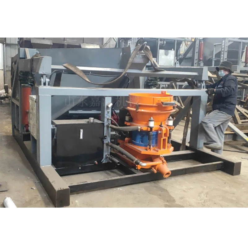 HCY HCY Tunnel Suspended Pulping Spraying Truck, Single and Double Hopper Spraying Machine, Automatic Feeding Dry Spray Machine