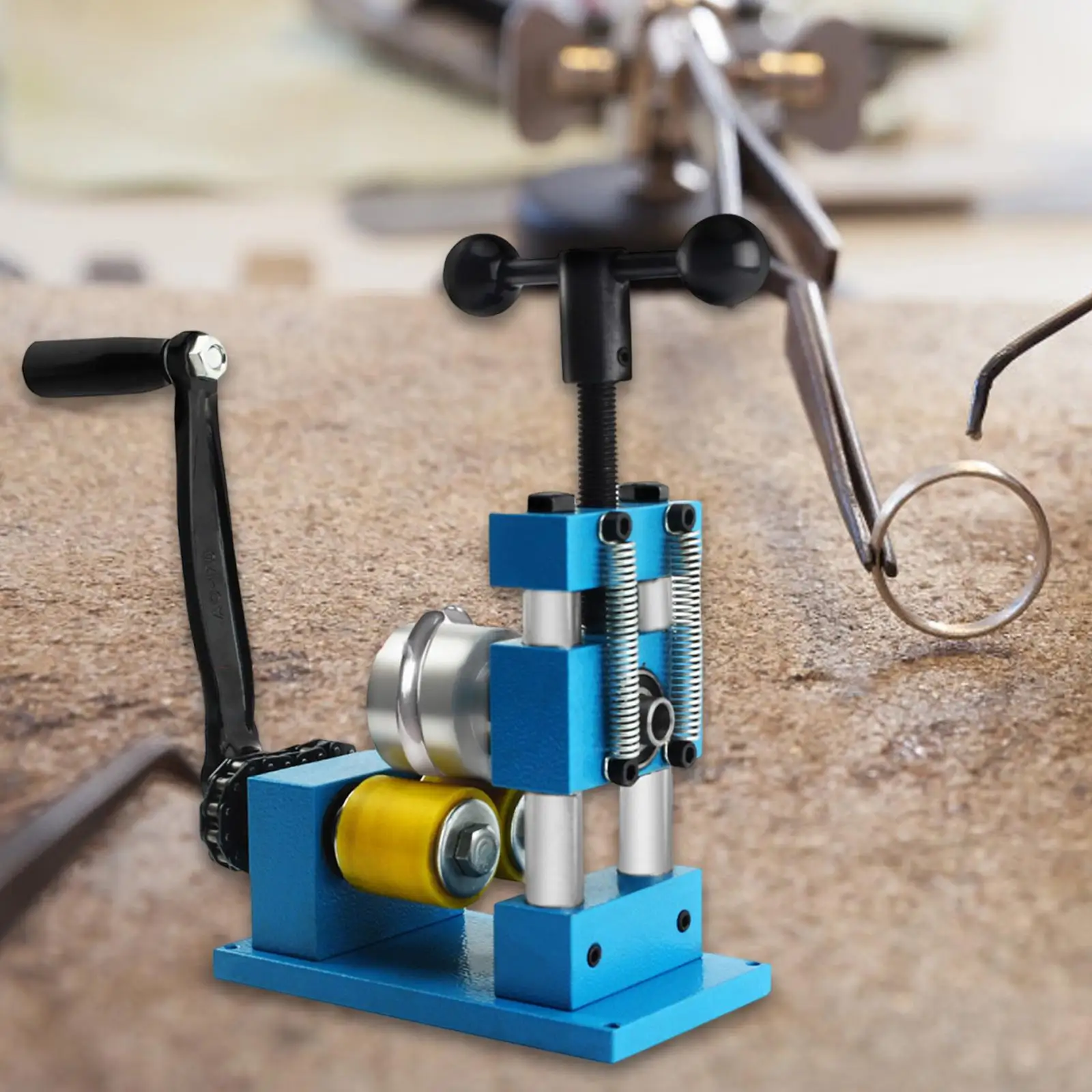 Rolling Mill Machine Jewelry Press Tool for Jewelry Repairman DIY Jewelry