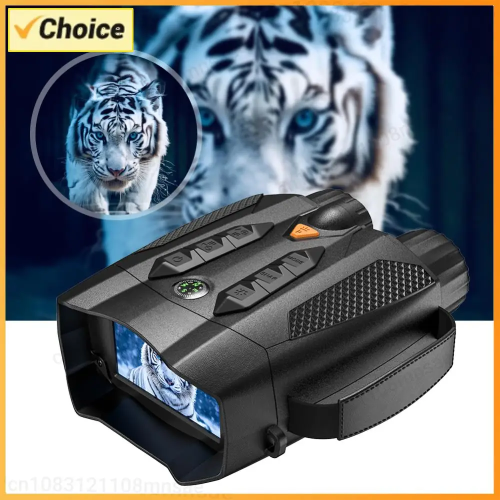 

Инфракрасный телескоп с ночным видением, дальность ночного видения 800 м, инфракрасные очки ночного видения, 3-дюймовый IPS-экран, цифровые бинокли ночного видения