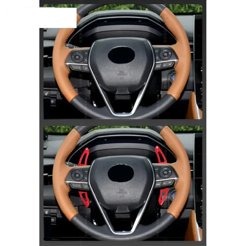 

Авто рулевое колесо, задняя лопатка переключения передач, автомобильное оборудование переключения передач, полуавтоматическое сцепление для Toyota Camry Corolla Avalon 2018-2022