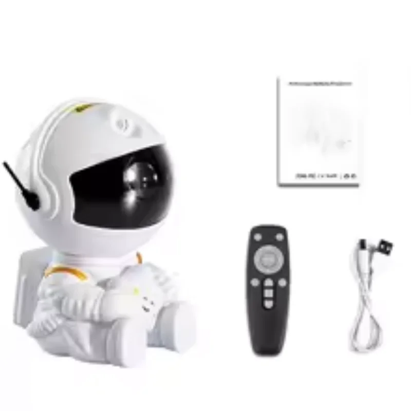 Astronaut Galaxy Projector, Night Light for Kids, Nebula Ceiling LED Lamp, Room Decor, with Timer and Remote, Gifts for Christma