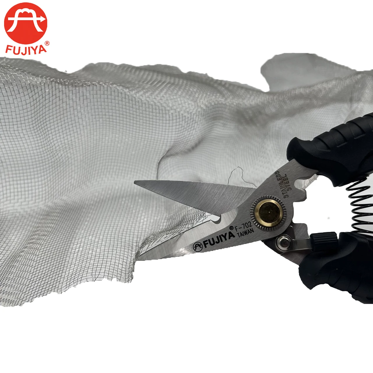 New Premium Industrial Grade Serrated Edge Anti-rust Black Chrome Plated Stainless Steel Electrician Multi-Use Scissors Shearing
