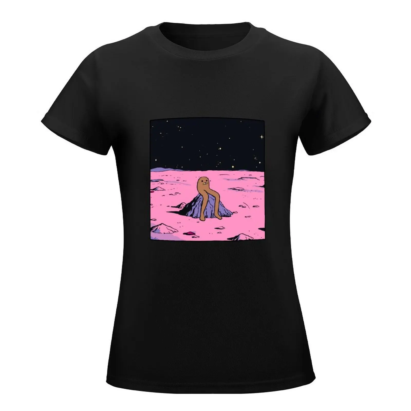 Gondola in Space (Watchmen) T-Shirt kawaii clothes summer tops shirts graphic tees Woman fashion