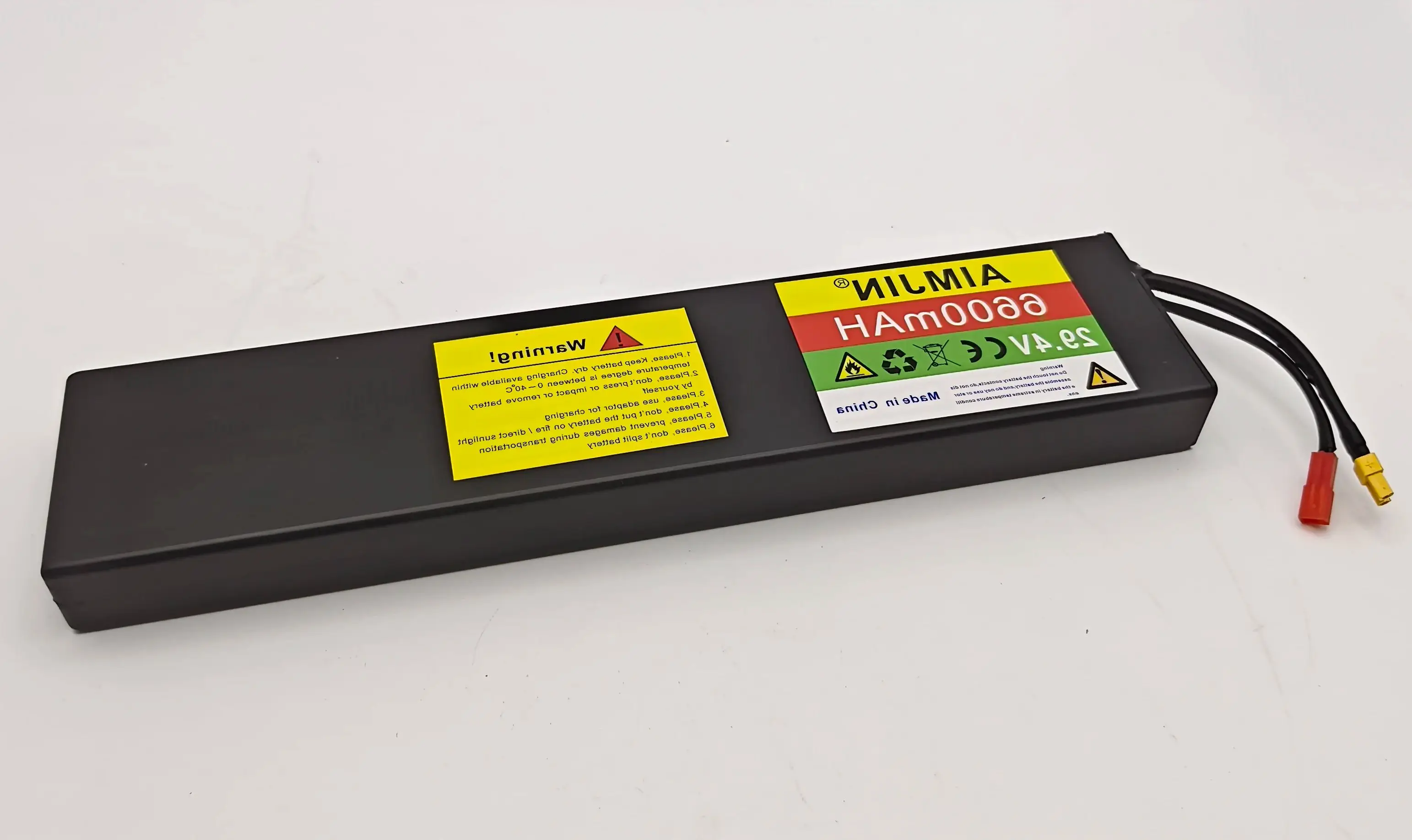 

7S2P 25.2V 6000mAh 18650 Lithium-ion Rechargeable Battery Pack 151.2Wh For 29.4V Electric Scooter Battery
