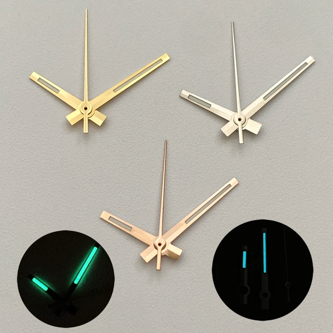 

NH35 Hands Watch Hands Blue Green Luminous Watch Pointers Needles for Modified Datejust NH35/NH36/4R/7S Movement Accessories