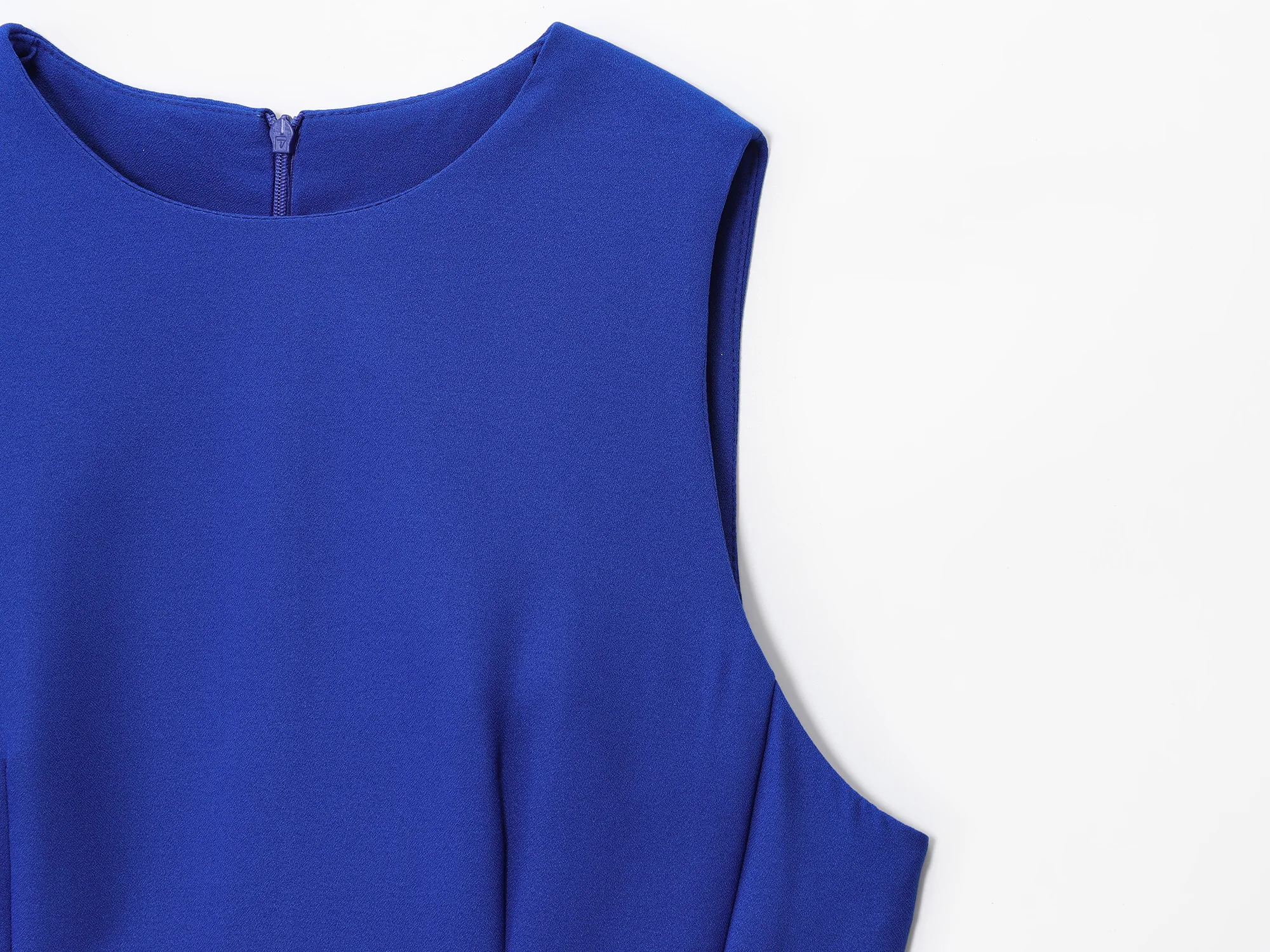 KONDALA Chic Blue High Street Abiti da donna pieghettati Elegante Y2K Canotta Mini abito Summer Night Party Elegante moda 2025 Abiti