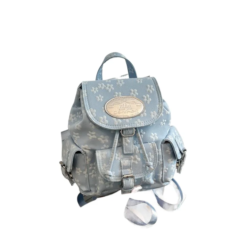 

Korean Travel Backpack Women's New Fashion Popular Versatile Large-capacity Schoolbag College Student Bag High Appearance Level