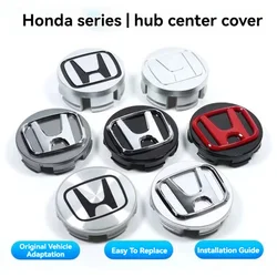 4pcs 58mm Honda car wheel hub covers suitable for Honda Civic Accord Fit CRV Jazz Odyssey Prelude Insight Legend Stream HRV XRV