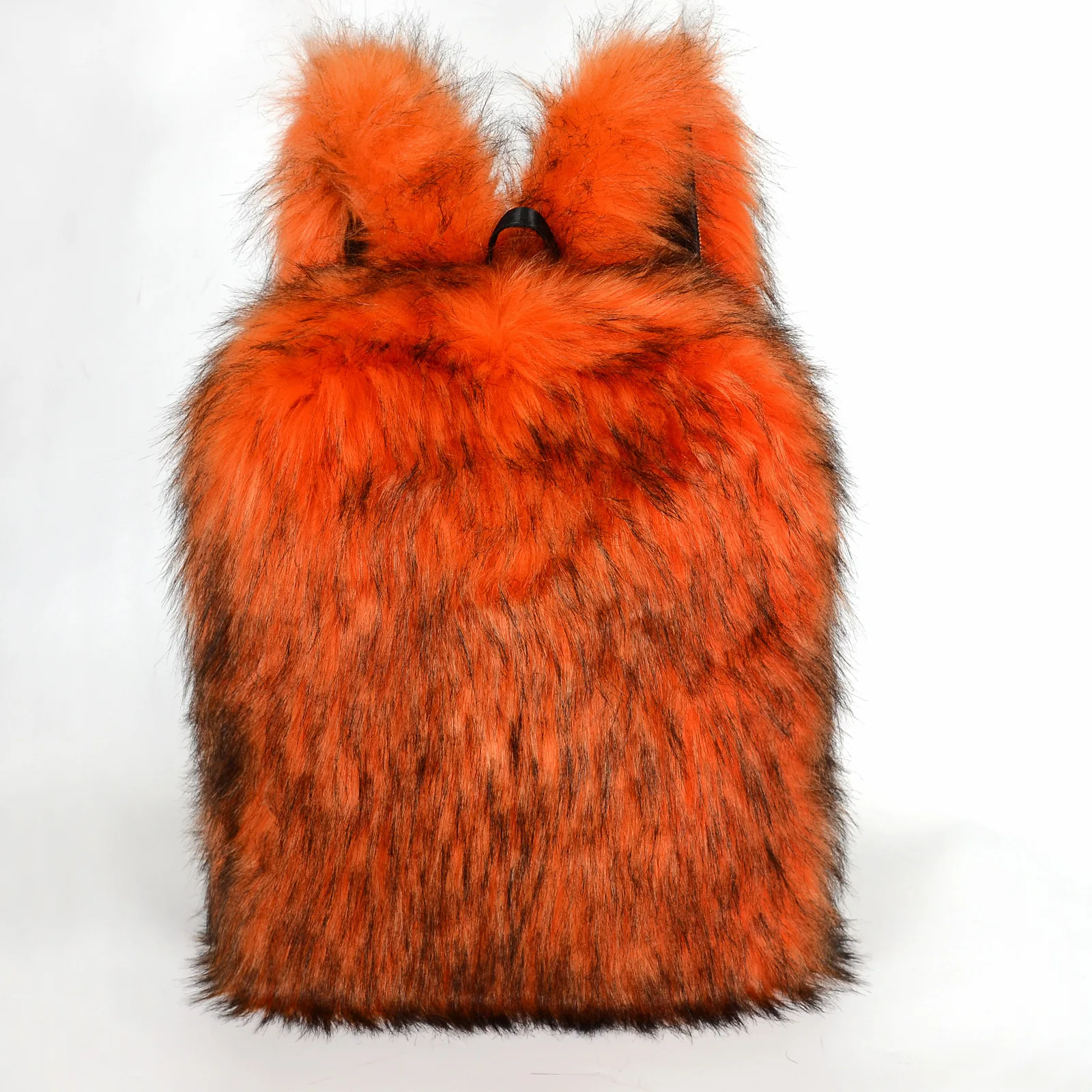 Neuer Kunstfell-Rucksack mit großem Fassungsvermögen, Unisex, Herbst-Winter-Reisetasche, Plüsch-Umhängetasche, supergroßer Rucksack aus weichem Stoff, Unisex – Detail 12