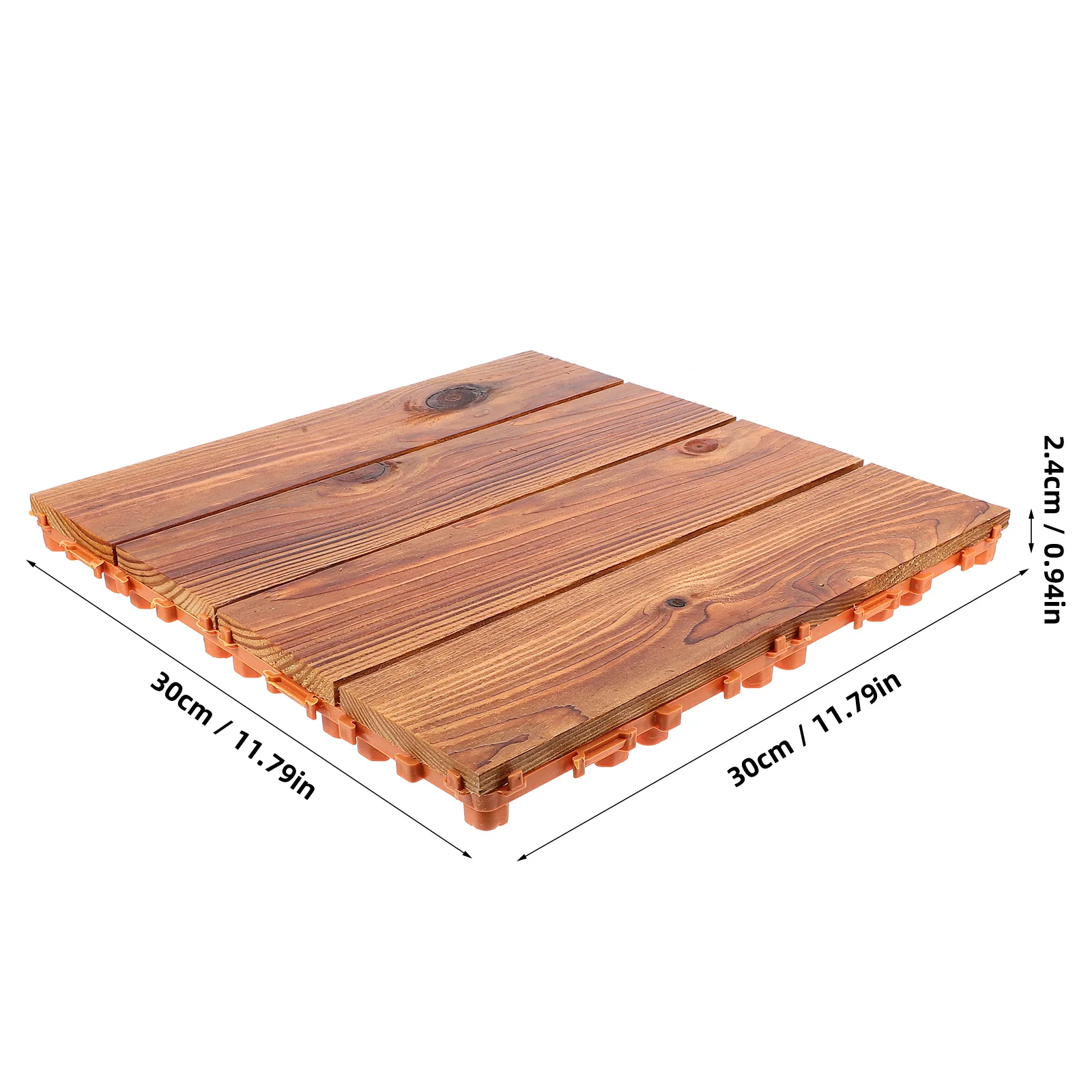 Anticorrosive Wood Floor Grass Rug Patio Slabs Laminate Flooring Balcony Tiles Outdoor Wooden Interlocking Decking