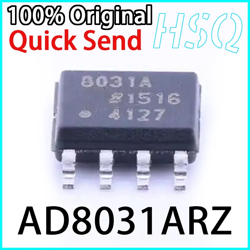 

2PCS Original AD8031ARZ Screen Printed 8031A SOP-8 Operational Amplifier Chip