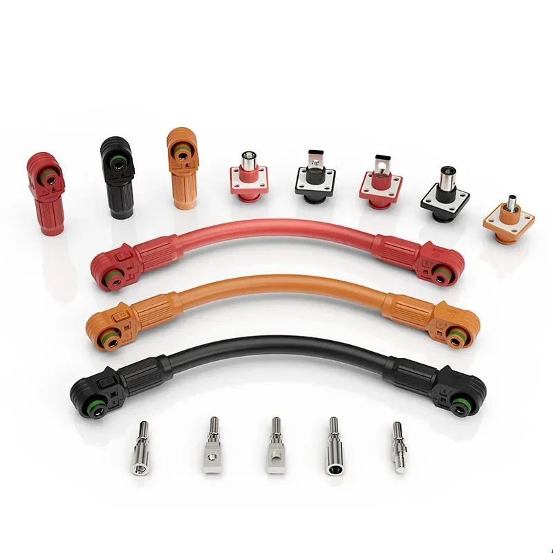 120A Energy Storage ConnectorTerminal Block Single Core Photovoltaic Energy Storage Converter Cabinet Battery Connection Plug