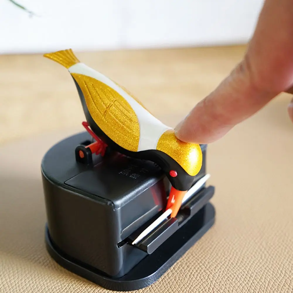 Hummingbird Toothpick Container Toothpick Dispenser Automatic Bird Toothpick Holder Box Home Decoration Kitchen Accessories