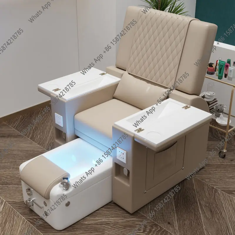 Foot bath sofa high-end nail salon electric foot bath massage chair multi-functional eyelash sofa foot chair