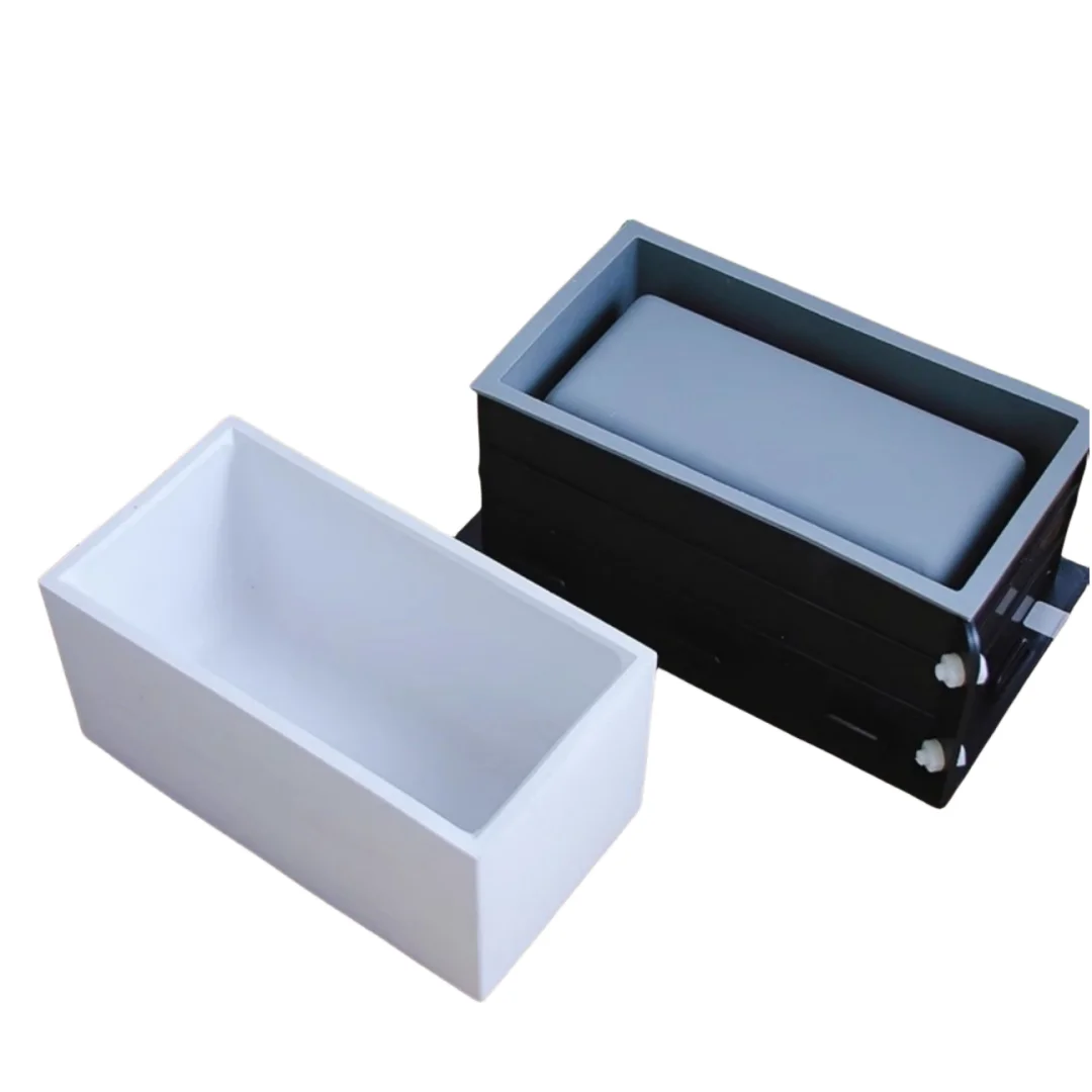 Rectangular Storage For Potted Plant Decoration Aromatherapy Gypsum Silicone Mold Clay Concrete Mould