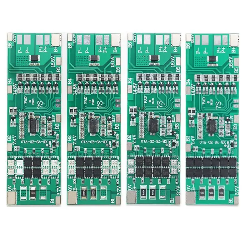 (CNIM) 7S 24V Continuous Current 30A Lithium Battery Protection Board Tea Picker Lawn Mower Protection Board