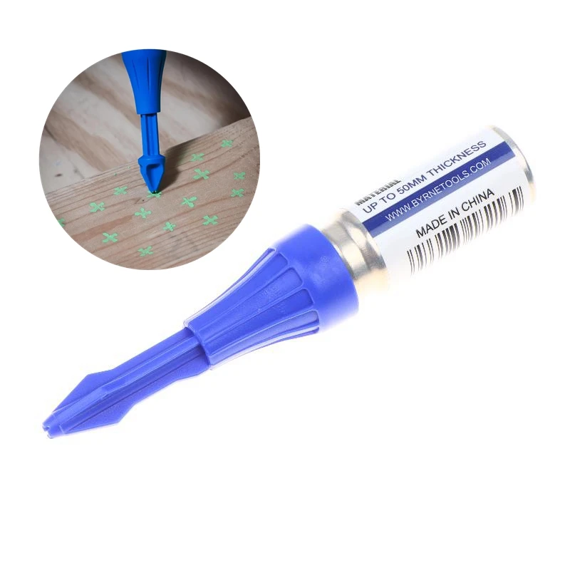 

*1PCS Inkjet Water Color Positioning Pen Green Scribed Notebook Woodworking Marker Pen