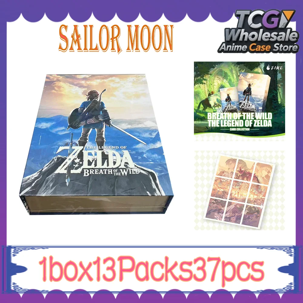 Board Game Zelda - 新しいゼルダの伝説：ブレス・オブ・ザ・ワイルド ゲームコレクションカード レアフラッシュゴールド 流砂と神獣コレクションカード