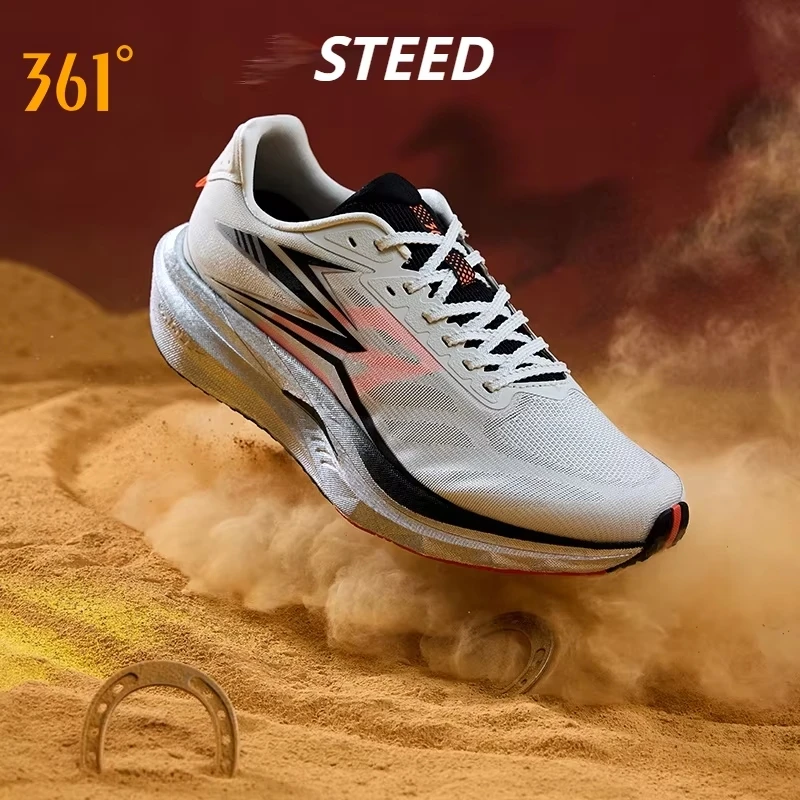 

Мужские кроссовки Steed 361 градусов, дышащие, устойчивые, прочные мужские кроссовки для марафона с отскоком, 672612203