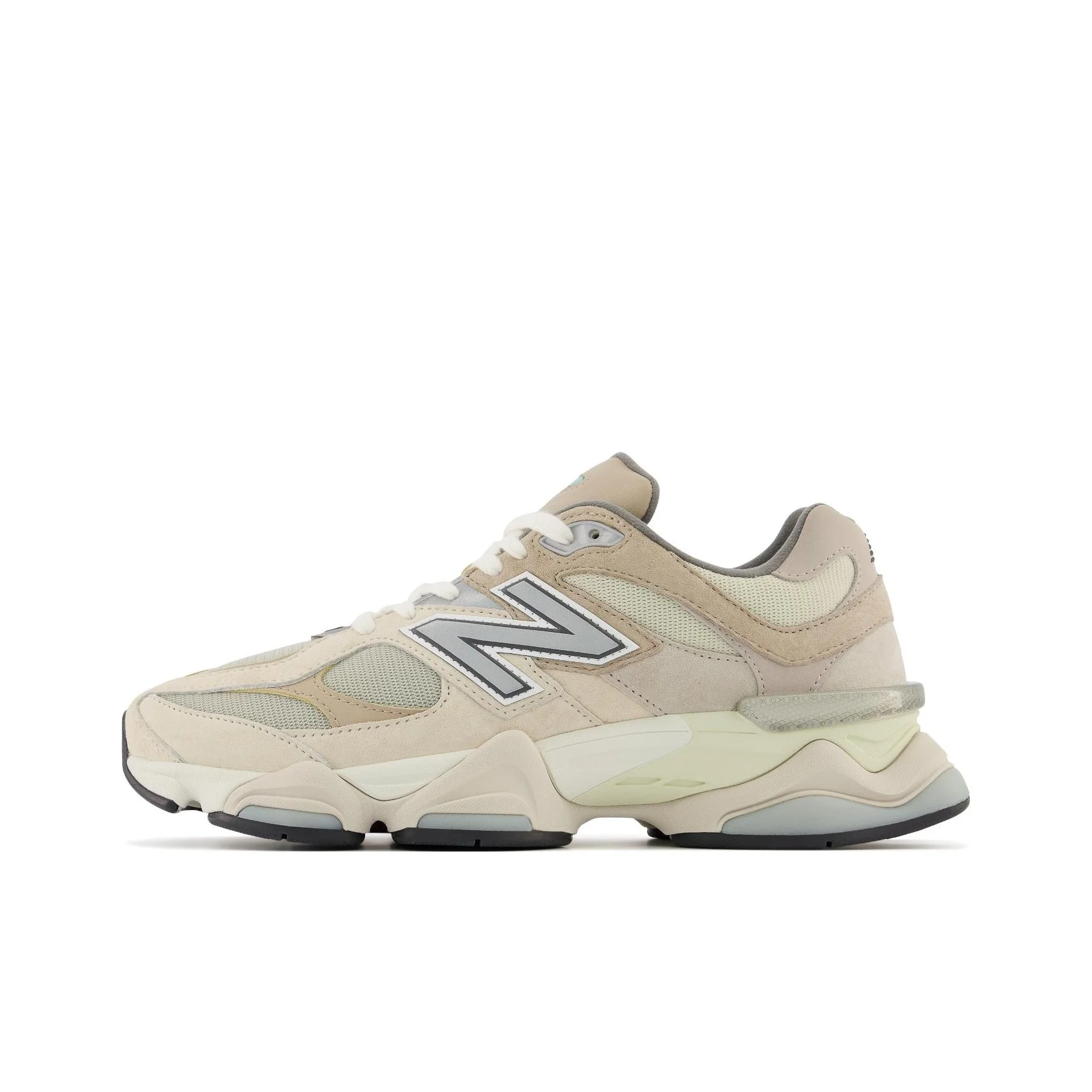 New Balance NB 9060 Chaussures Casual Unisexe Basses Gris Clair U9060MAC 1
